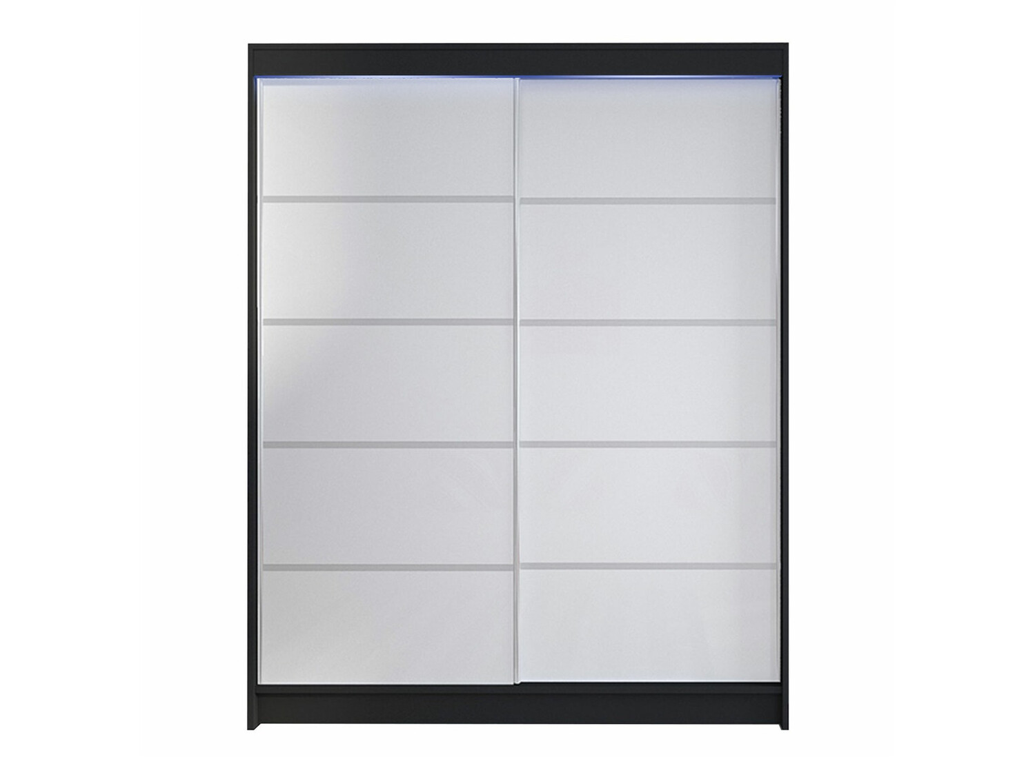 Kledingkast Closico Vastor IV (Zwart + Wit)