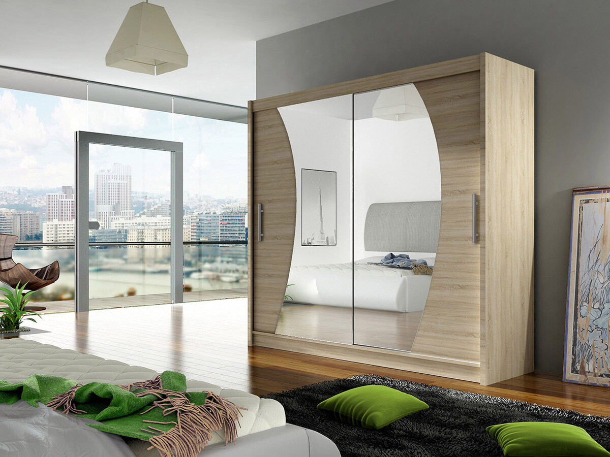 Kledingkast Closico 115 (Sonoma eik)