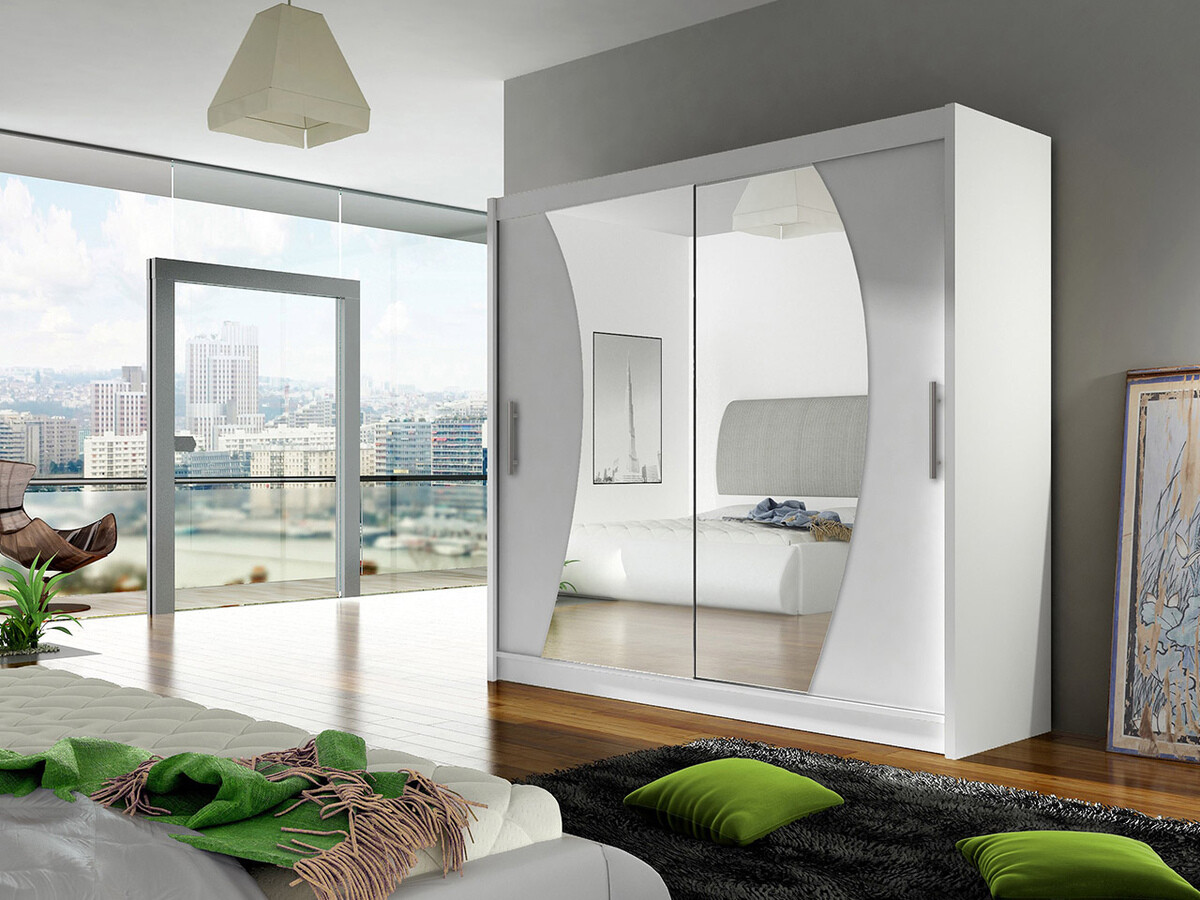 Kledingkast Closico 115 (Wit)