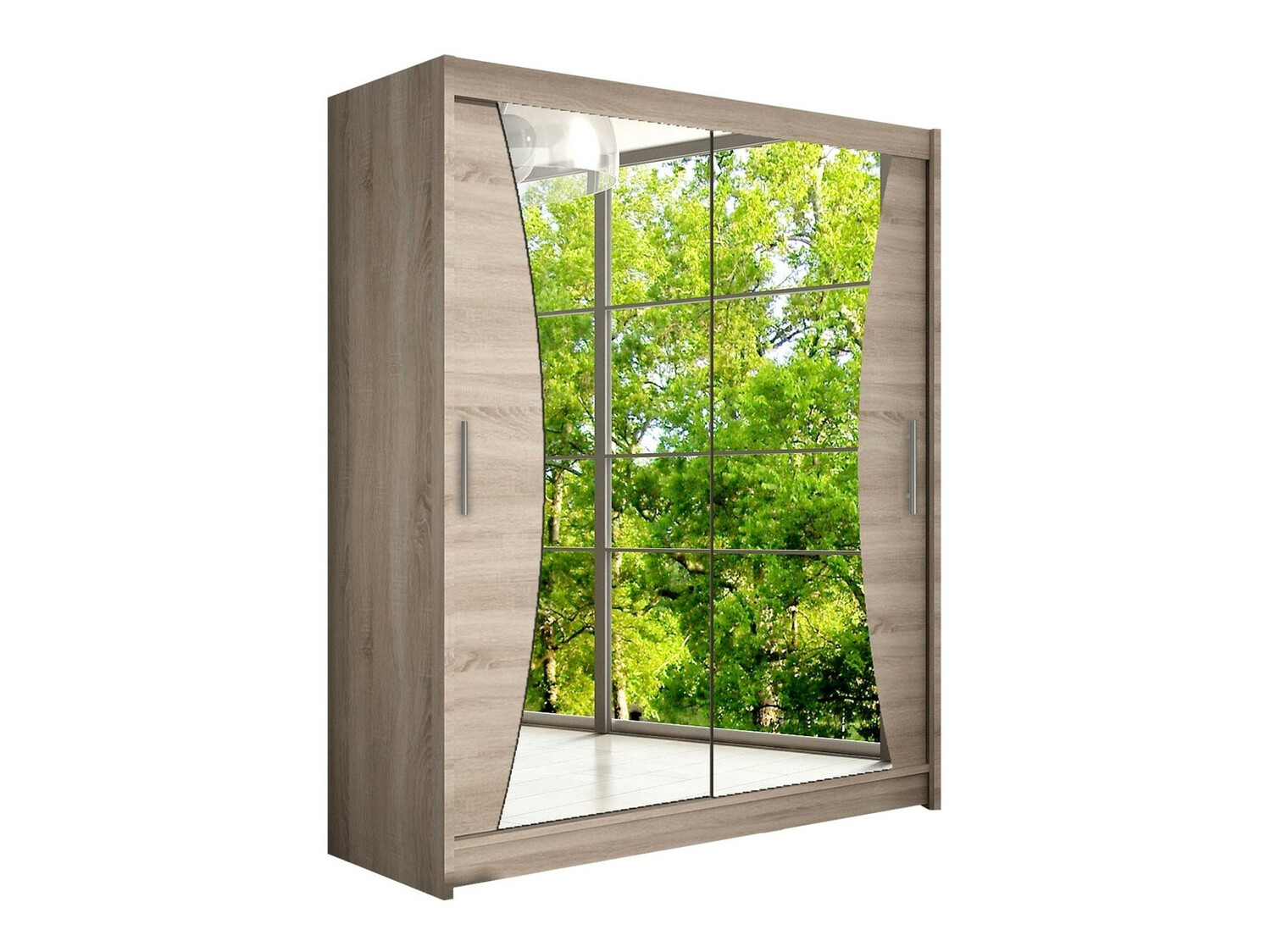 Kledingkast Closico Camera IX (Truffel eiken)
