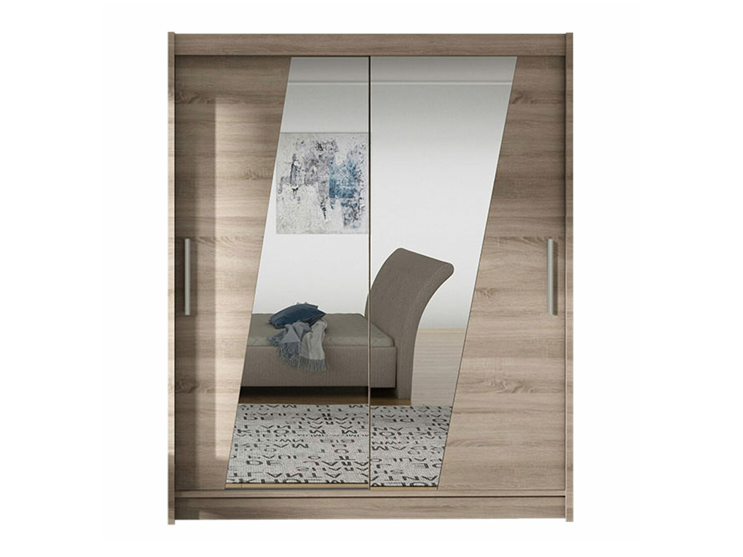 Kledingkast Closico Camera XIV (Truffel eiken)