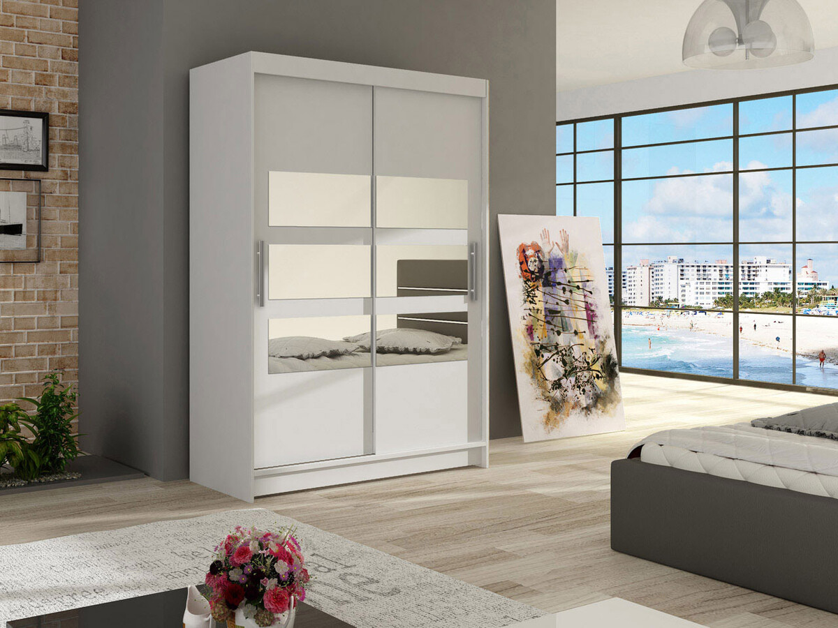 Kledingkast Closico Pacron V (Wit)