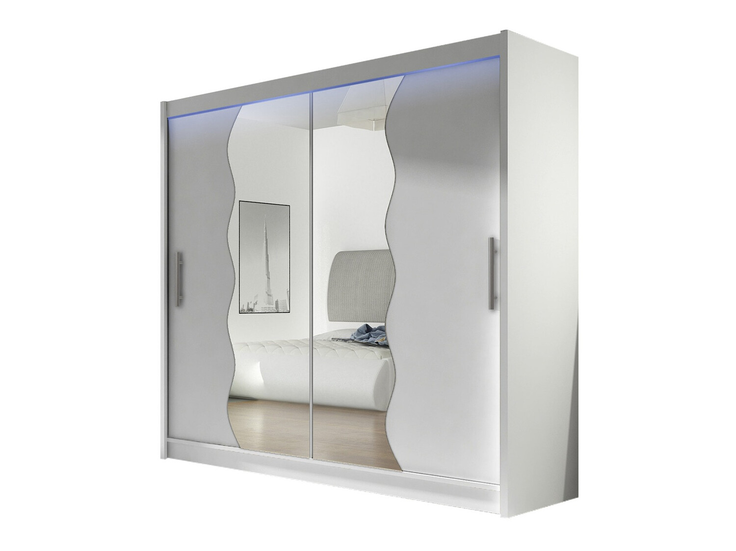 Kledingkast Closico Pallor X (Wit)