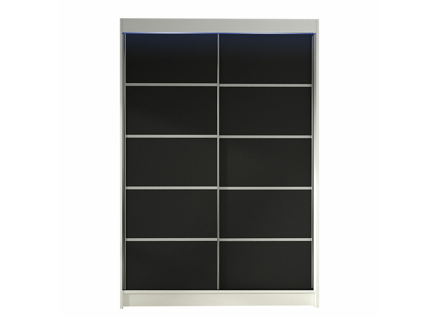Kledingkast Closico Salvor IV (Wit + Zwart)