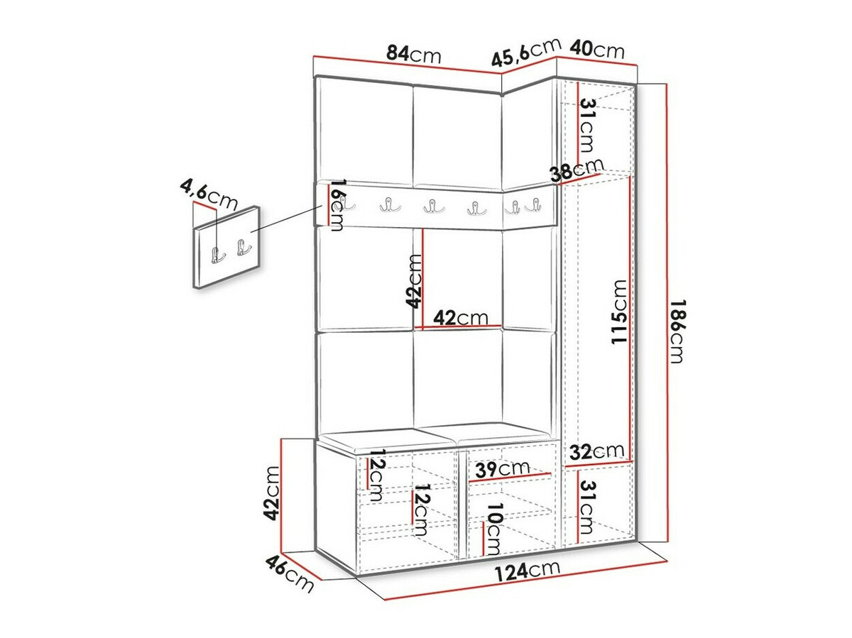 Gangmeubelset Hartford 277 (Manila 18)