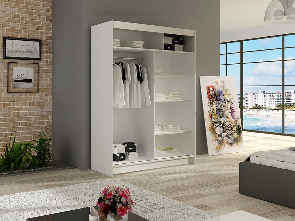 Kledingkast Closico Pacron IV (Wit)