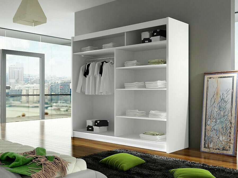 Kledingkast Closico Pallor XIV (Wit)