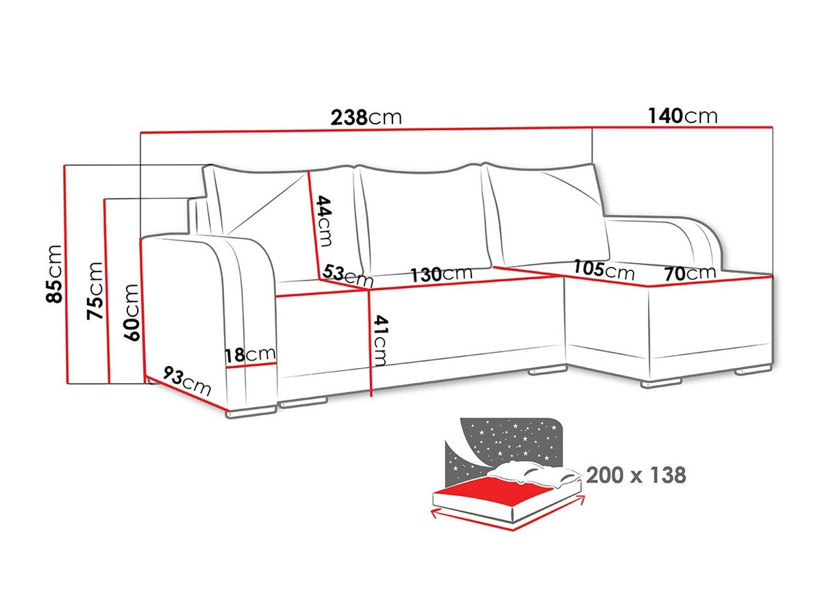 Hoekbank Boulder 102 (Twist 19 + Twist 23)