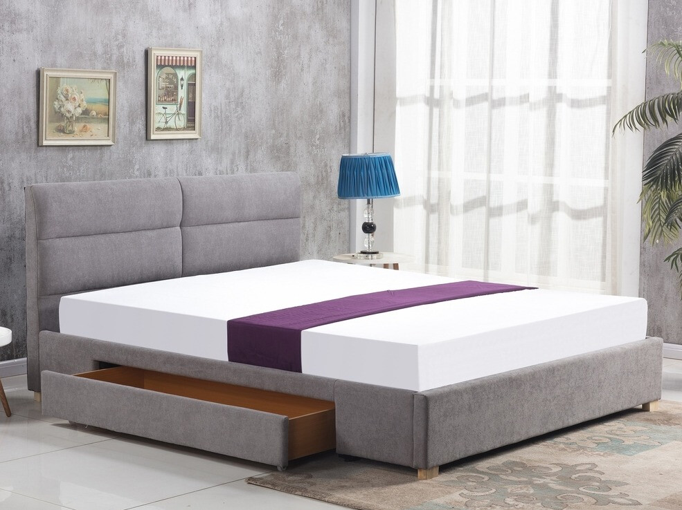 Bed Houston 586 (Grijs)