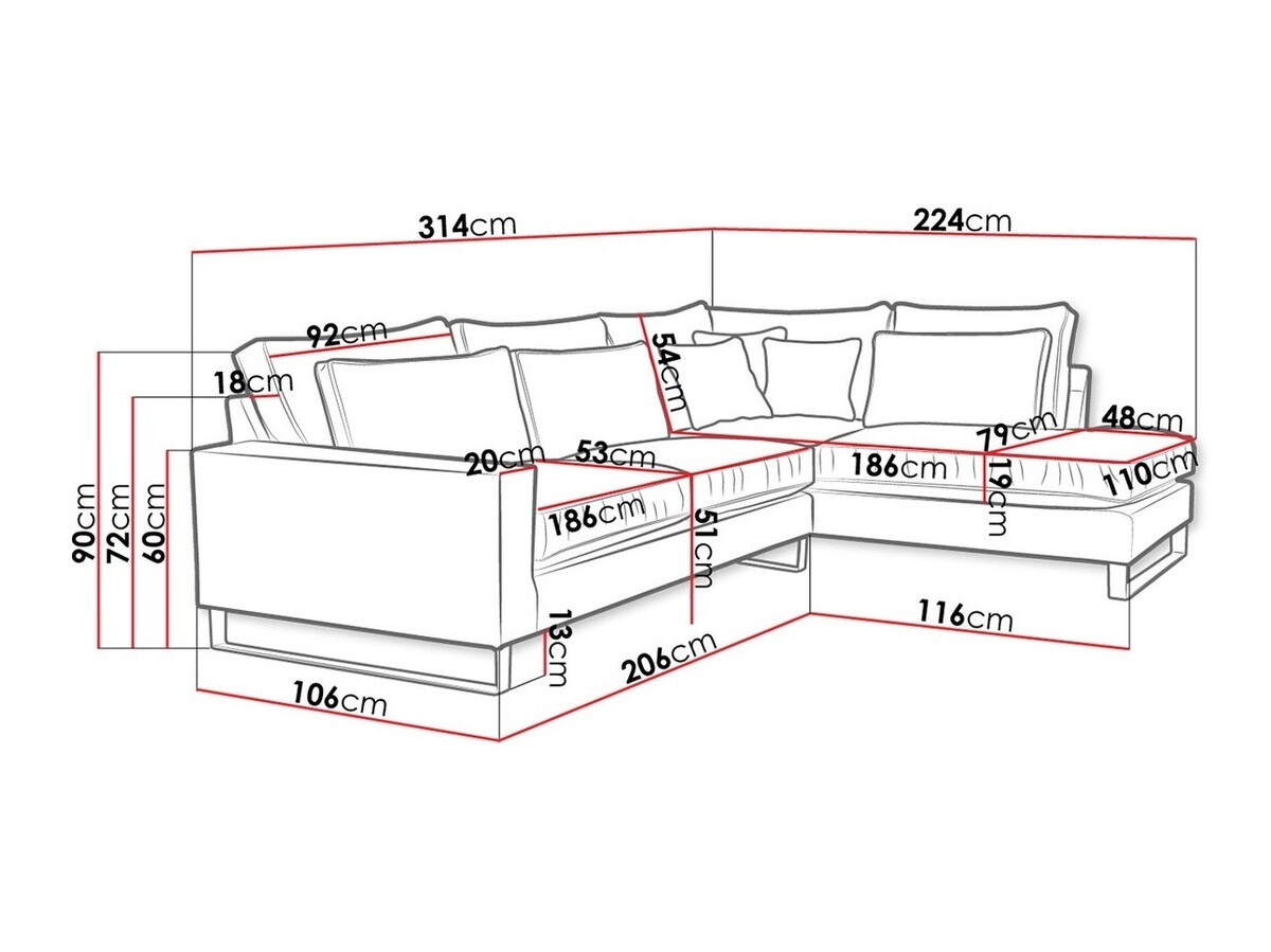 Hoekbank Kingsport 111 (Kronos 19)