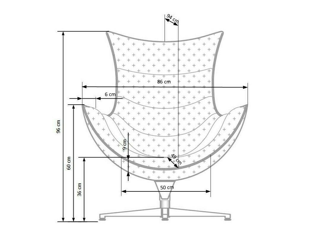 Fauteuil Houston Laetus (Bruin)
