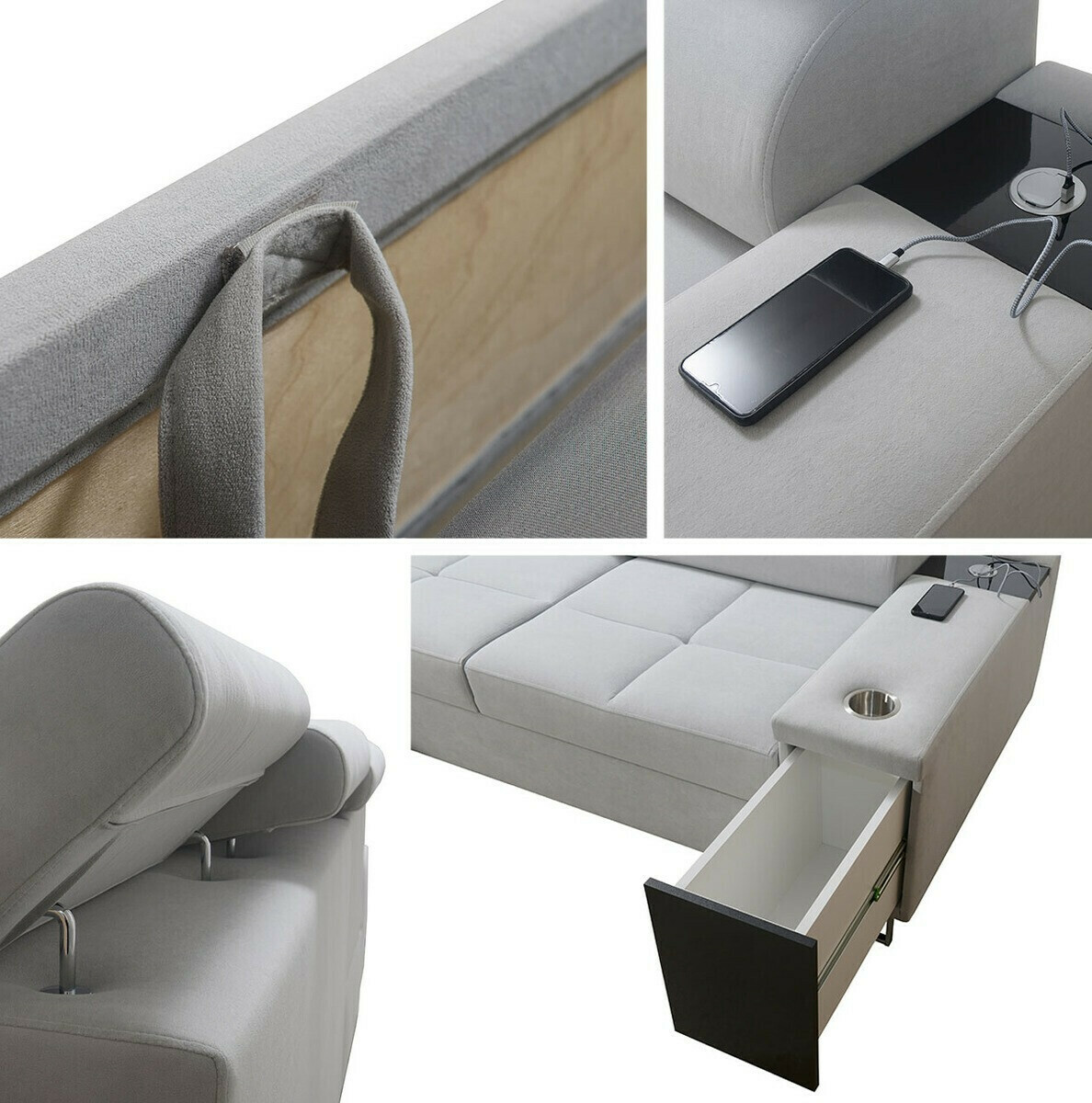 Hoekbank Pearland 108 (Uttario Velvet 2973 + Uttario Velvet 2970)