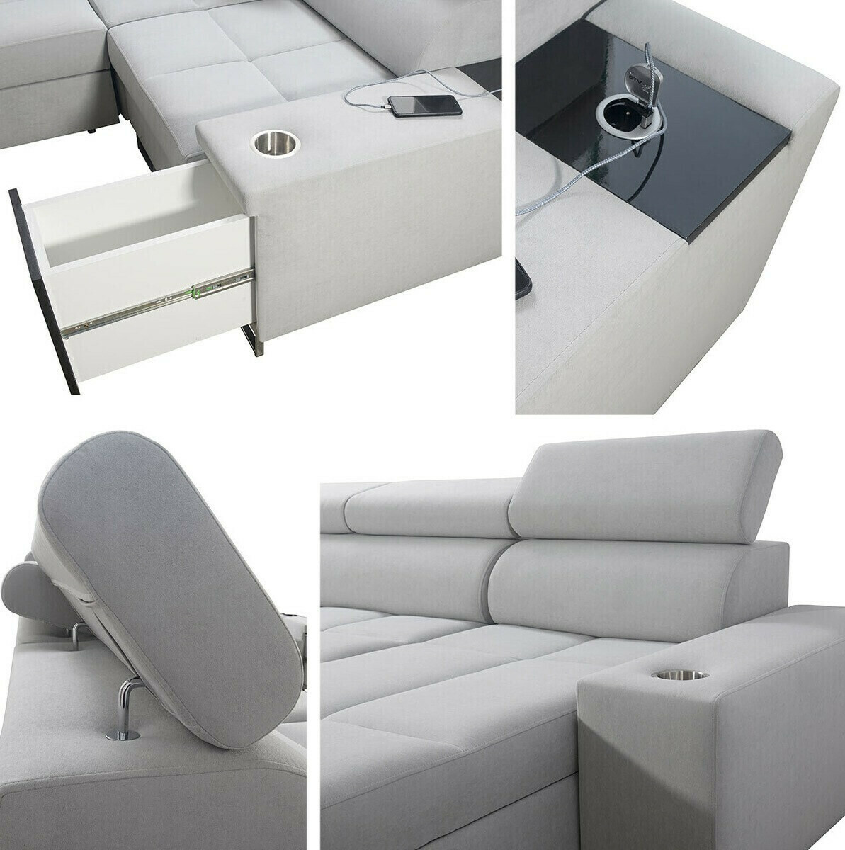 Hoekbank Pearland 112 (Sawana 21 + Sawana 14)