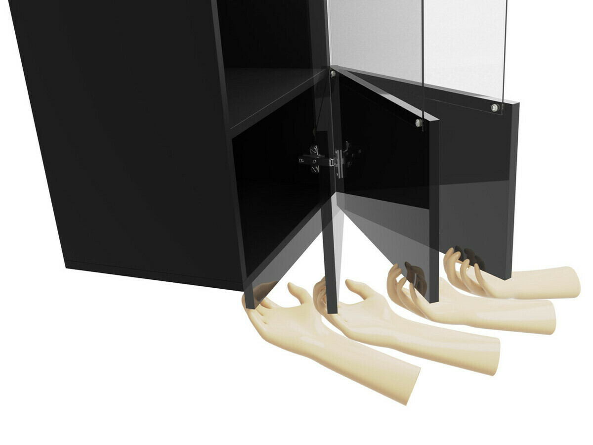 Woonkamerset Tivdalu 105 (Gouden eik + Wit + Glanzend wit)