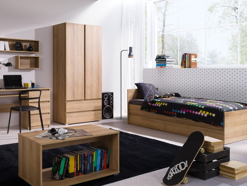 Bed Cirdora 107 (Riviera eiken)