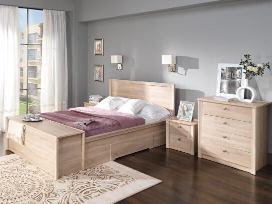 Bed Elialo 108 (Sonoma eik)