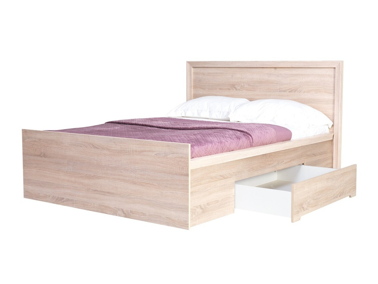 Bed Elialo 124 (Sonoma eik)