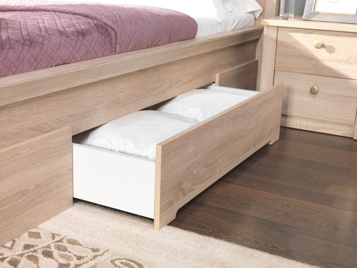 Bed Elialo 124 (Sonoma eik)
