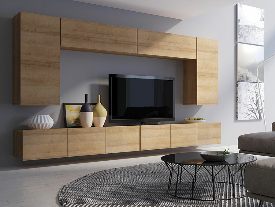 Woonkamerset Tivdalu 135 (Gouden eik)