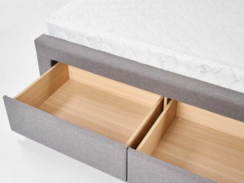 Bed Houston 1084 (Grijs)