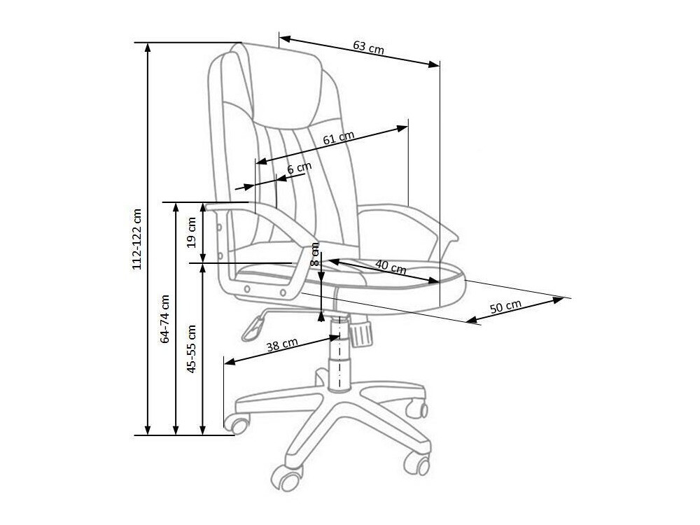 Bureaustoel Houston 199