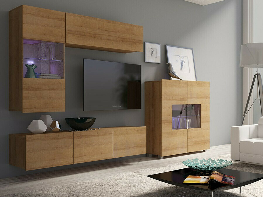 Woonkamerset Tivdalu 107 (Gouden eik)