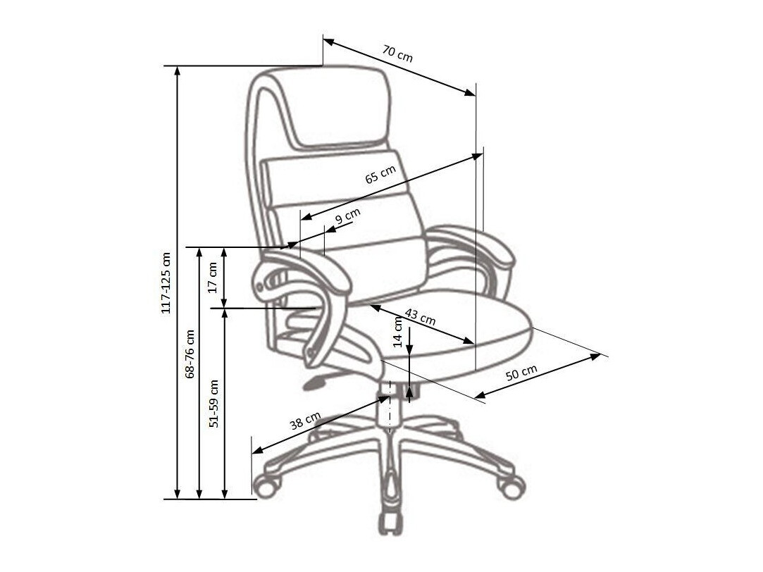 Bureaustoel Houston 194