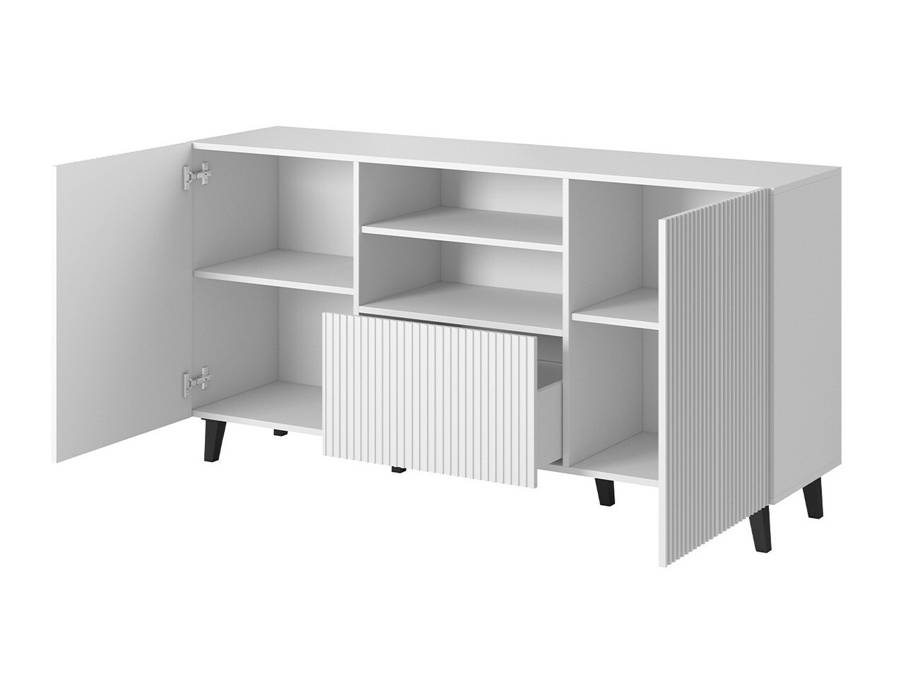 Ladekast Dicto (Zwart)