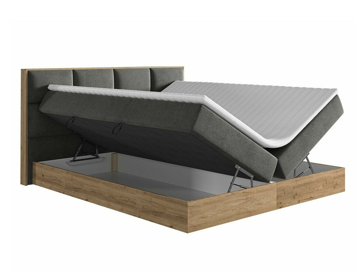 Boxspring ComfiDream 165 (Gouden eik + Soro 100)
