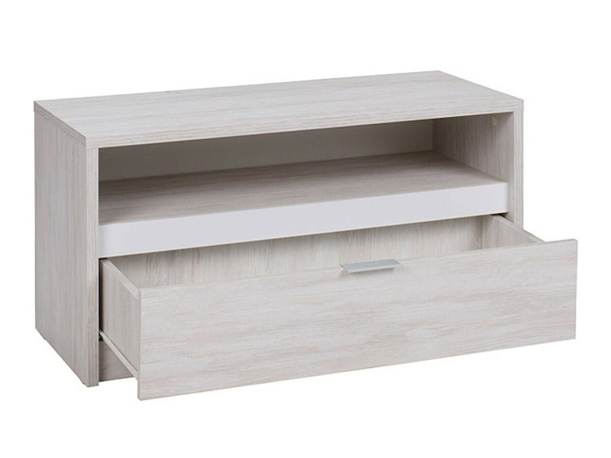 Woonkamerset Fivelbo 115 (Klooster eik + Glanzend zwart)