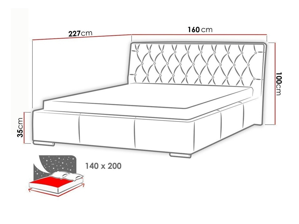 Bed Templum (Soft 011)