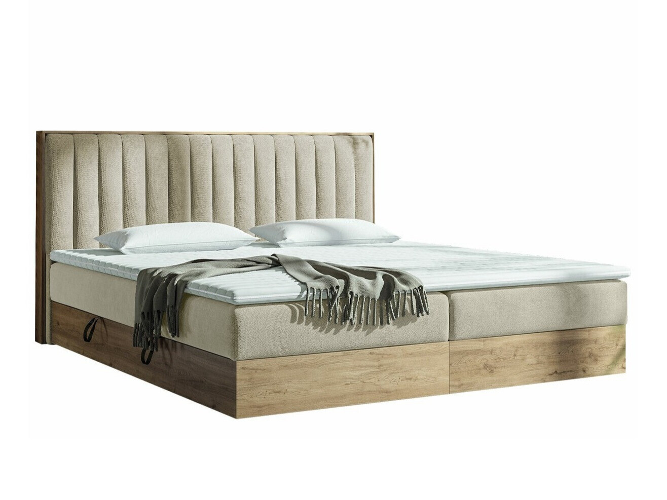 Boxspring ComfiDream 166 (Gouden eik + Soro 21)
