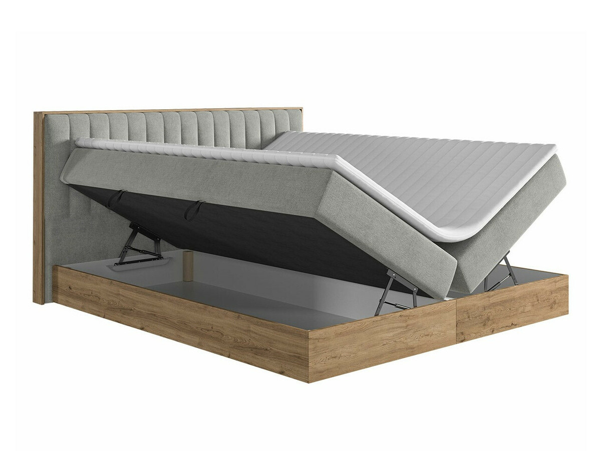 Boxspring ComfiDream 166 (Gouden eik + Soro 24)