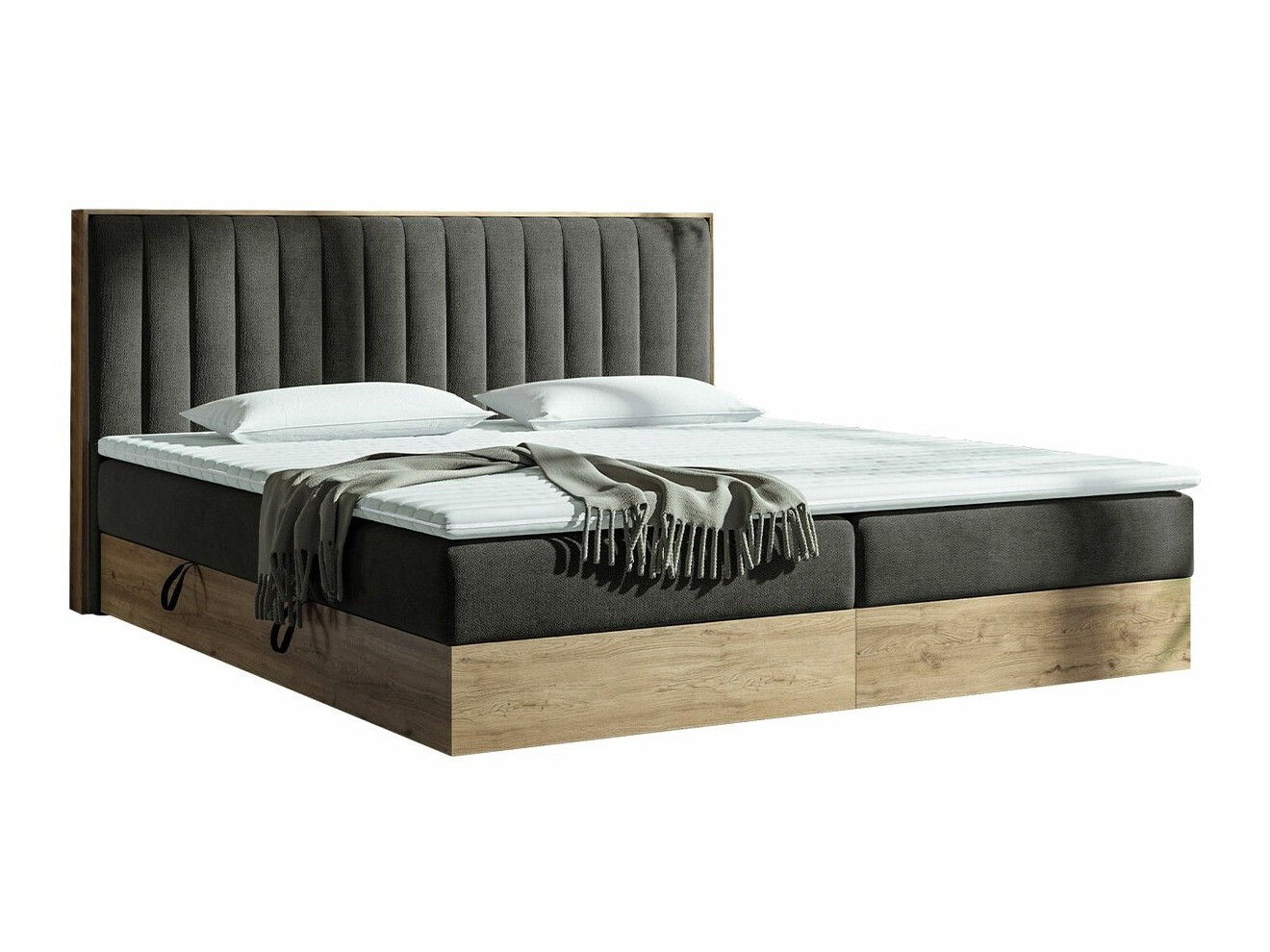 Boxspring ComfiDream 166 (Gouden eik + Soro 24)