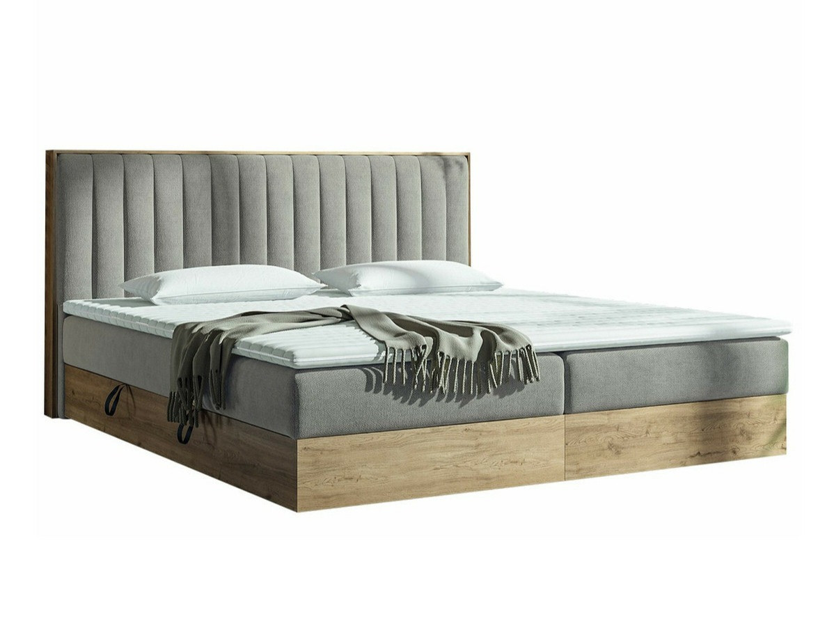 Boxspring ComfiDream 166 (Gouden eik + Soro 90)