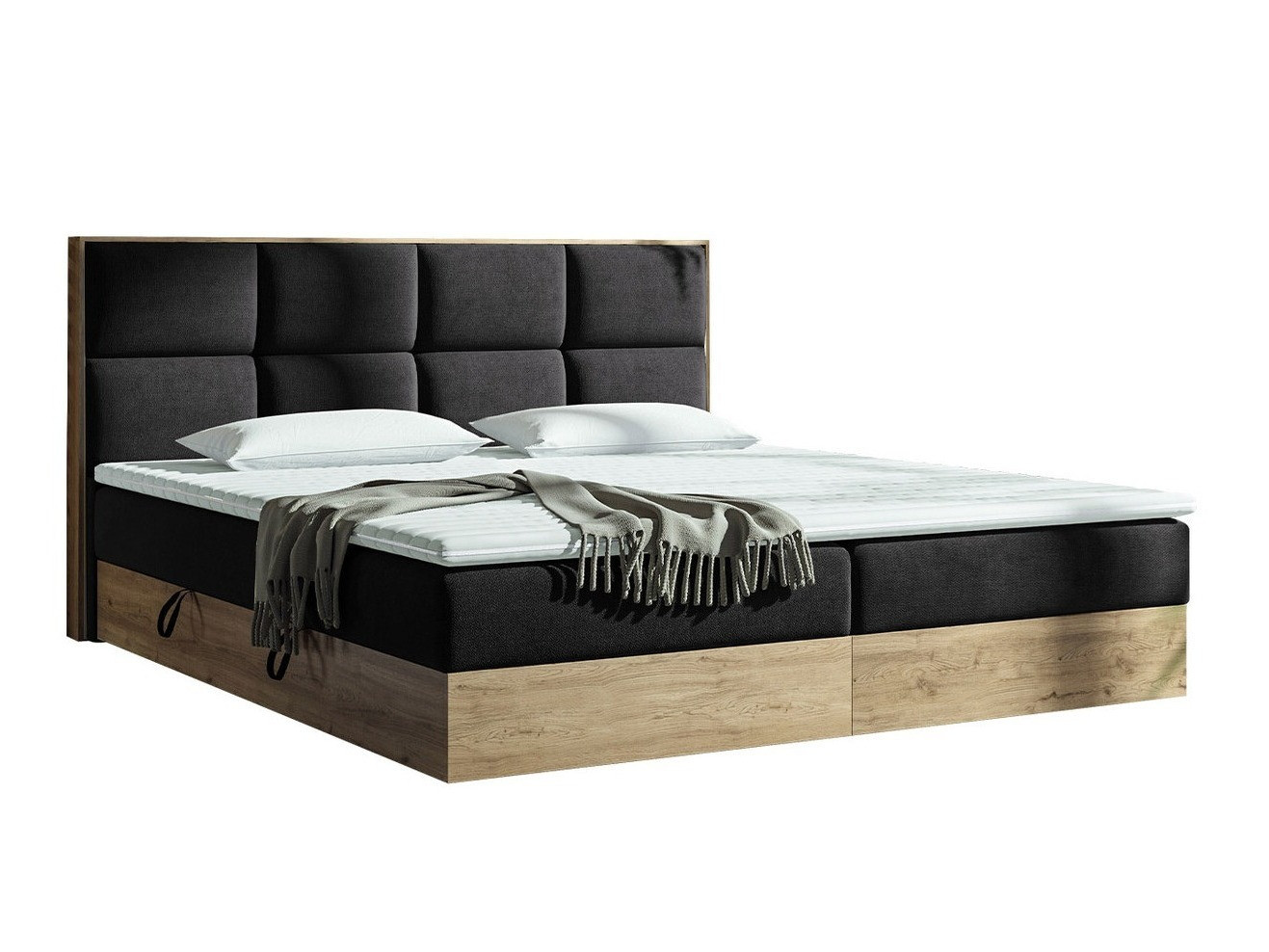 Boxspring ComfiDream Miraena (Gouden eik + Soro 100)