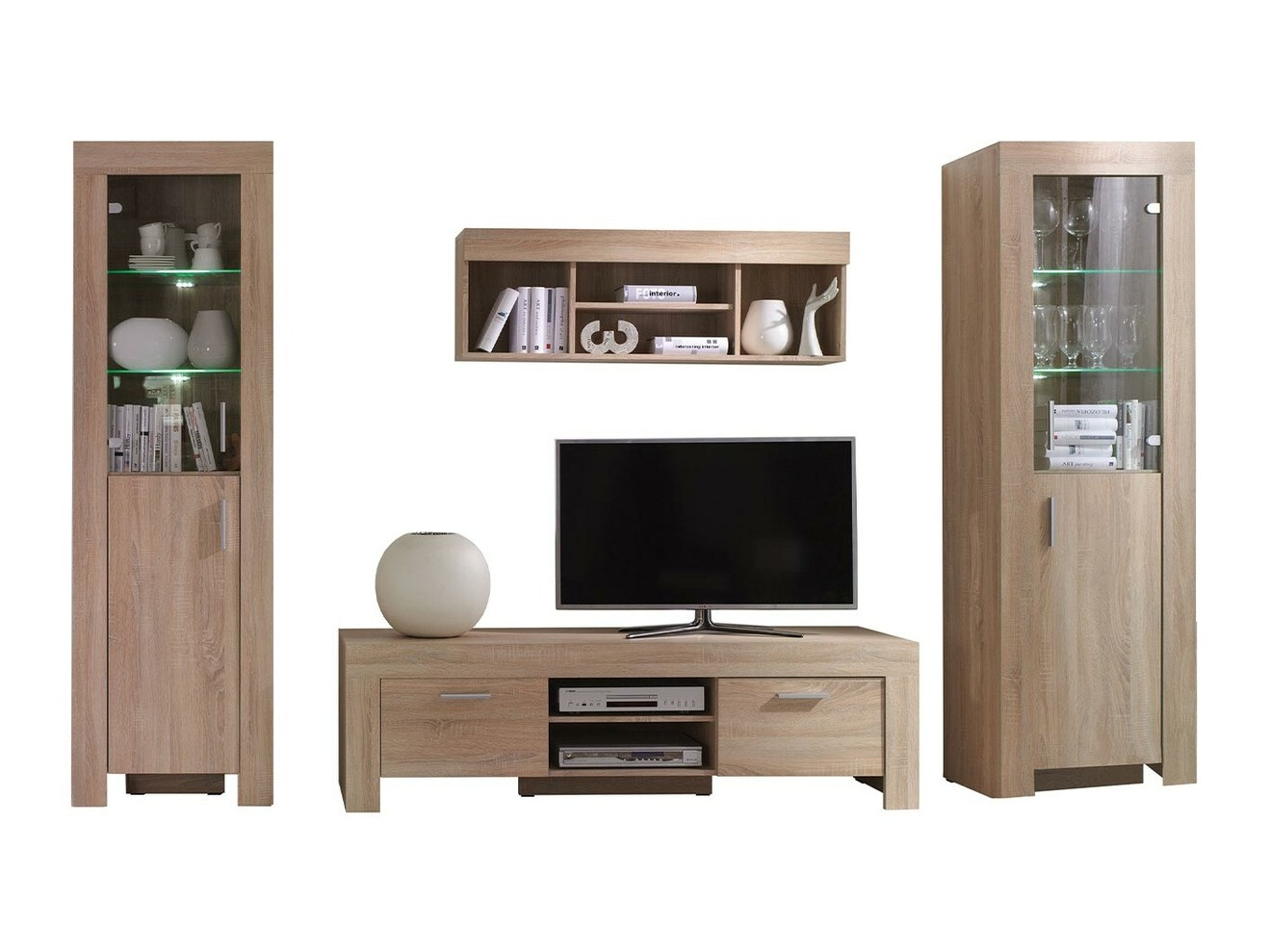 Woonkamerset Melfeli 124 (Sonoma eik)