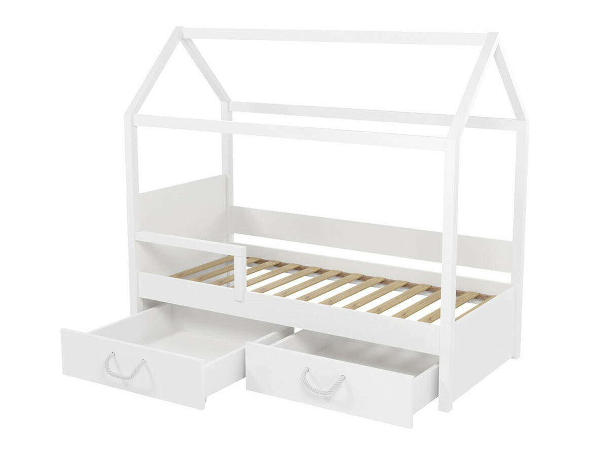 Bed Henderson 132 (Grafiet + Wit)