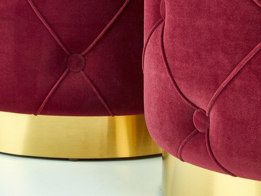 Set poefs Houston 1154 (Bordeaux)