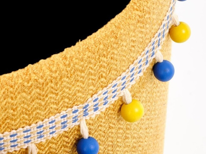 Set poefs Houston 1155 (Geel)