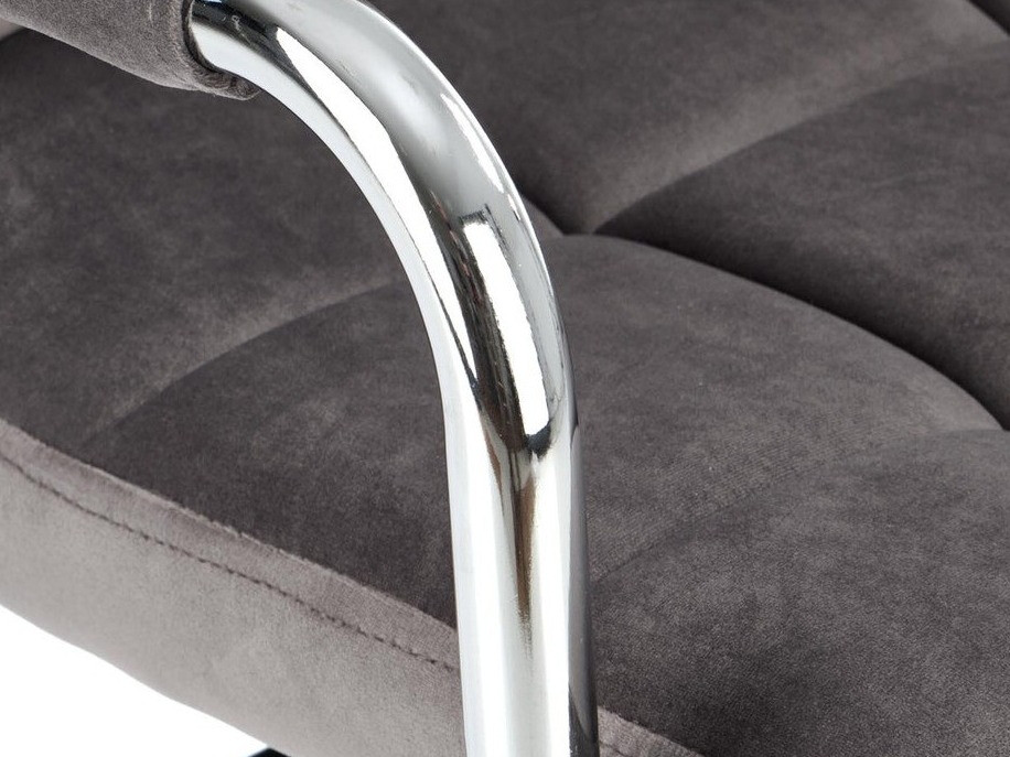 Bureaustoel Houston 1198 (Grijs + Zilver)