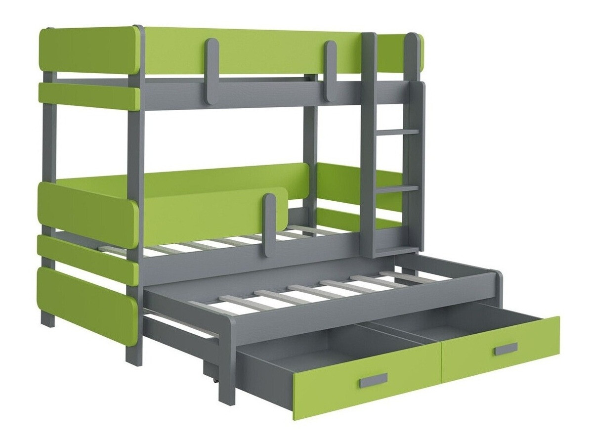 Stapelbed Henderson 145 (Wit + Eiken)