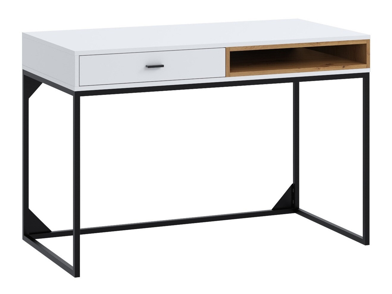 Bureau Baltesi 110 (Wit + Artisan eiken)