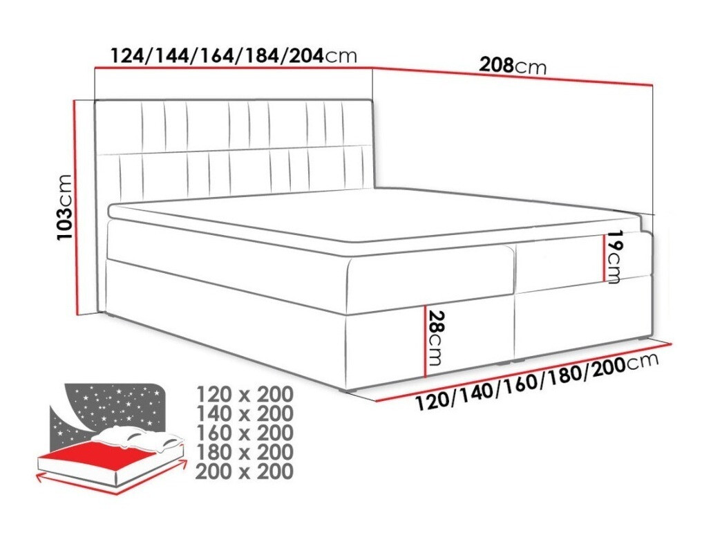 Boxspring Pons II (Kronos 02)