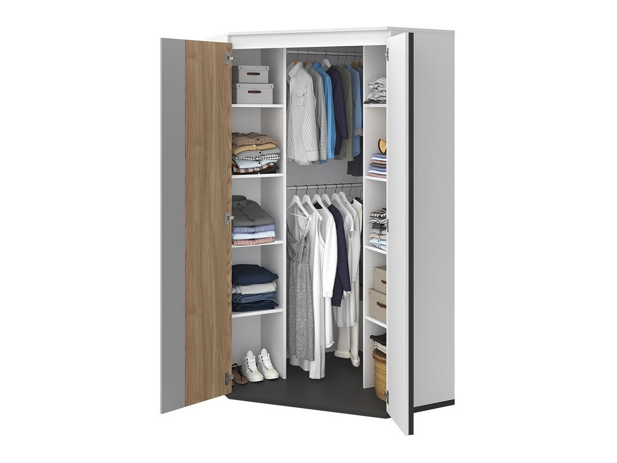 Hoekkledingkast Marvesi 117