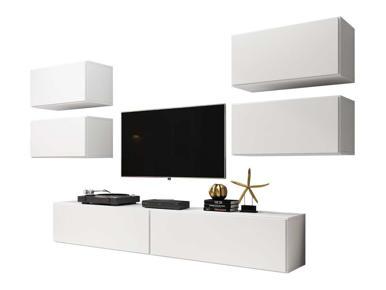 Woonkamerset Corbele 107 (Wit)