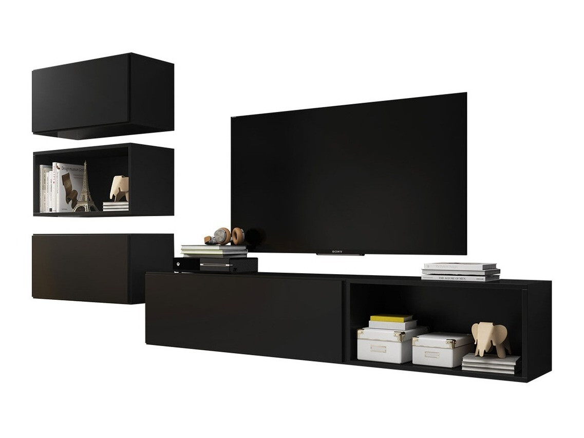 Woonkamerset Corbele 109 (Zwart)