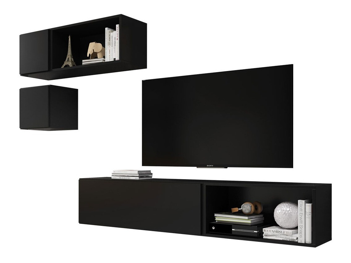 Woonkamerset Corbele 110 (Zwart)