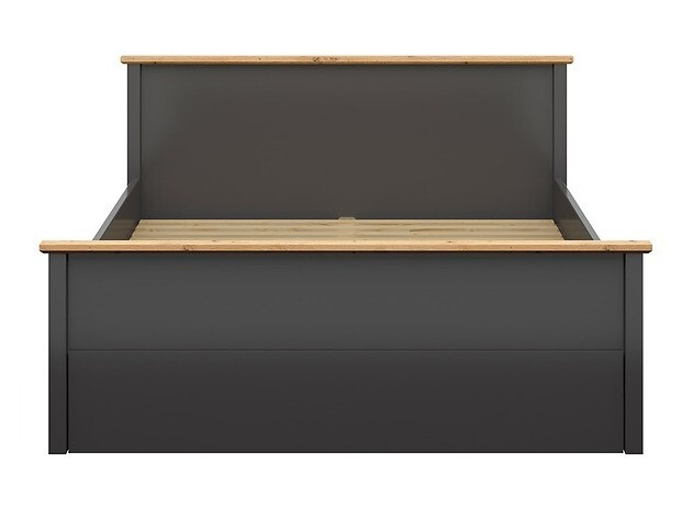 Bed Sordoro 110 (Grafiet + Artisan eiken)
