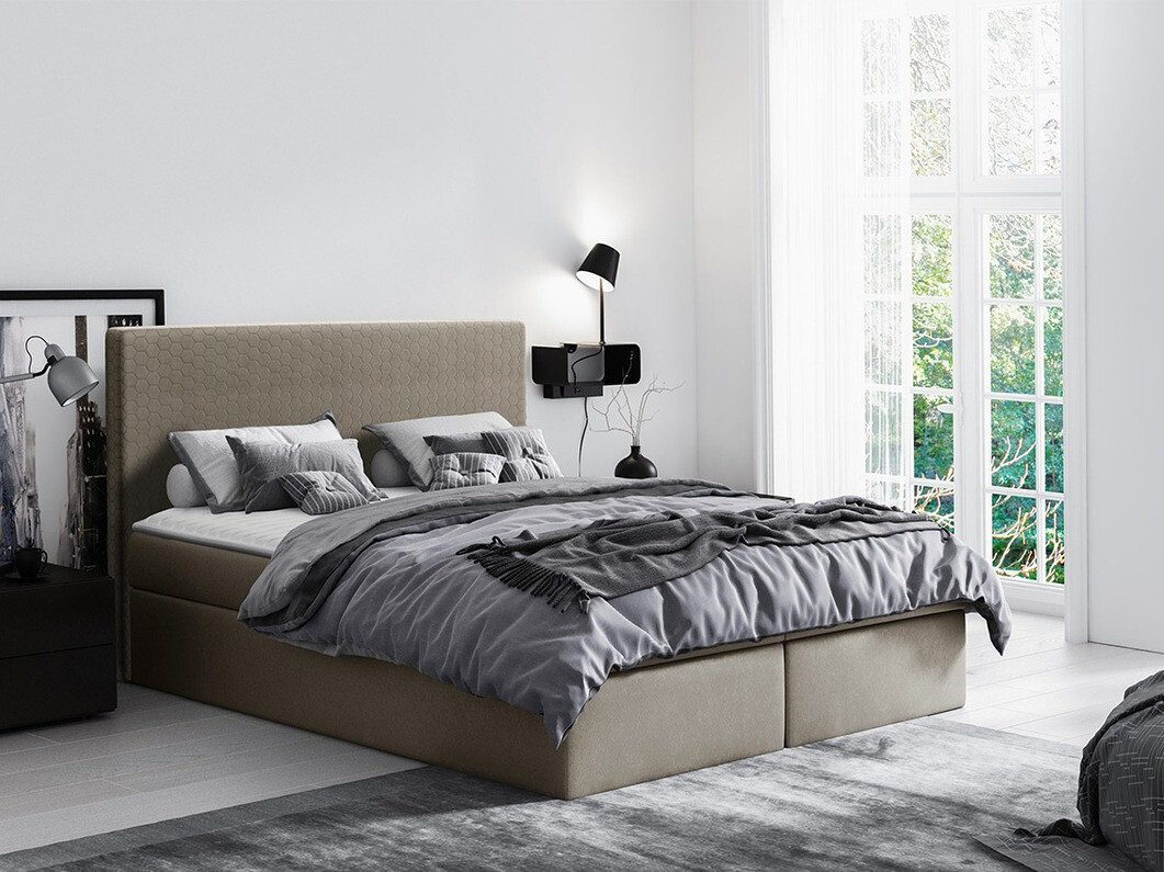 Boxspring Baltimore 126 (Velluto 3)